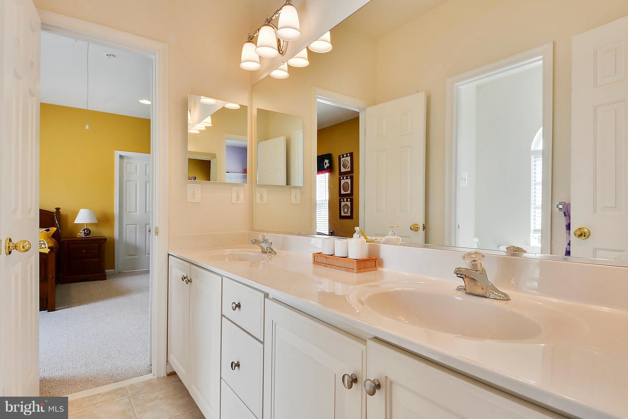 12124 Cypress Spring Road Clarksburg, MD 20871 - Photo 26 of 30 Dual Vanities in Jack and Jill Full Bathroom 2