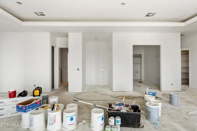 a bathroom with a shower and a sink