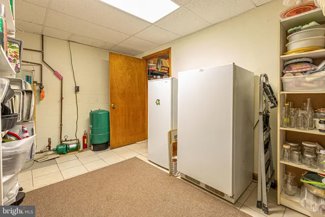 a view of walk in closet with window