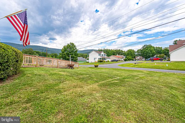 a view of a volley ball court