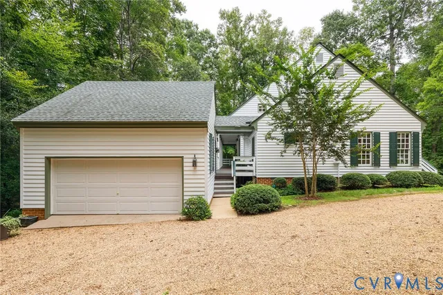 front view of a house and a yard