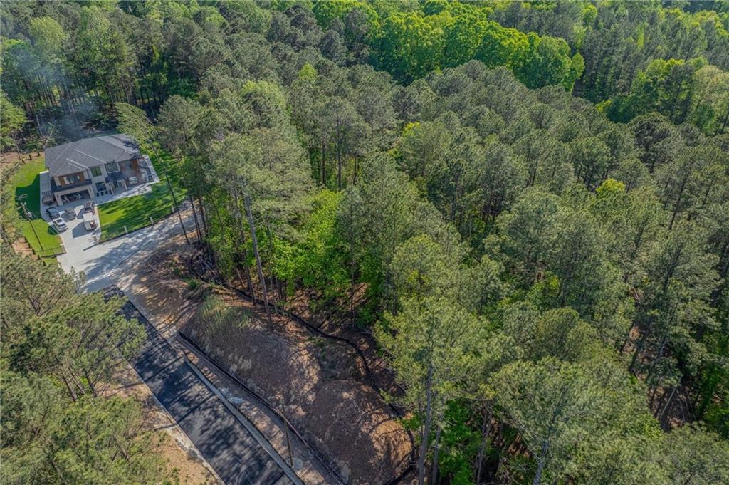 1559 Whitley Road Dacula, GA 30019 - Photo 20 of 34 an aerial view of a house with a yard