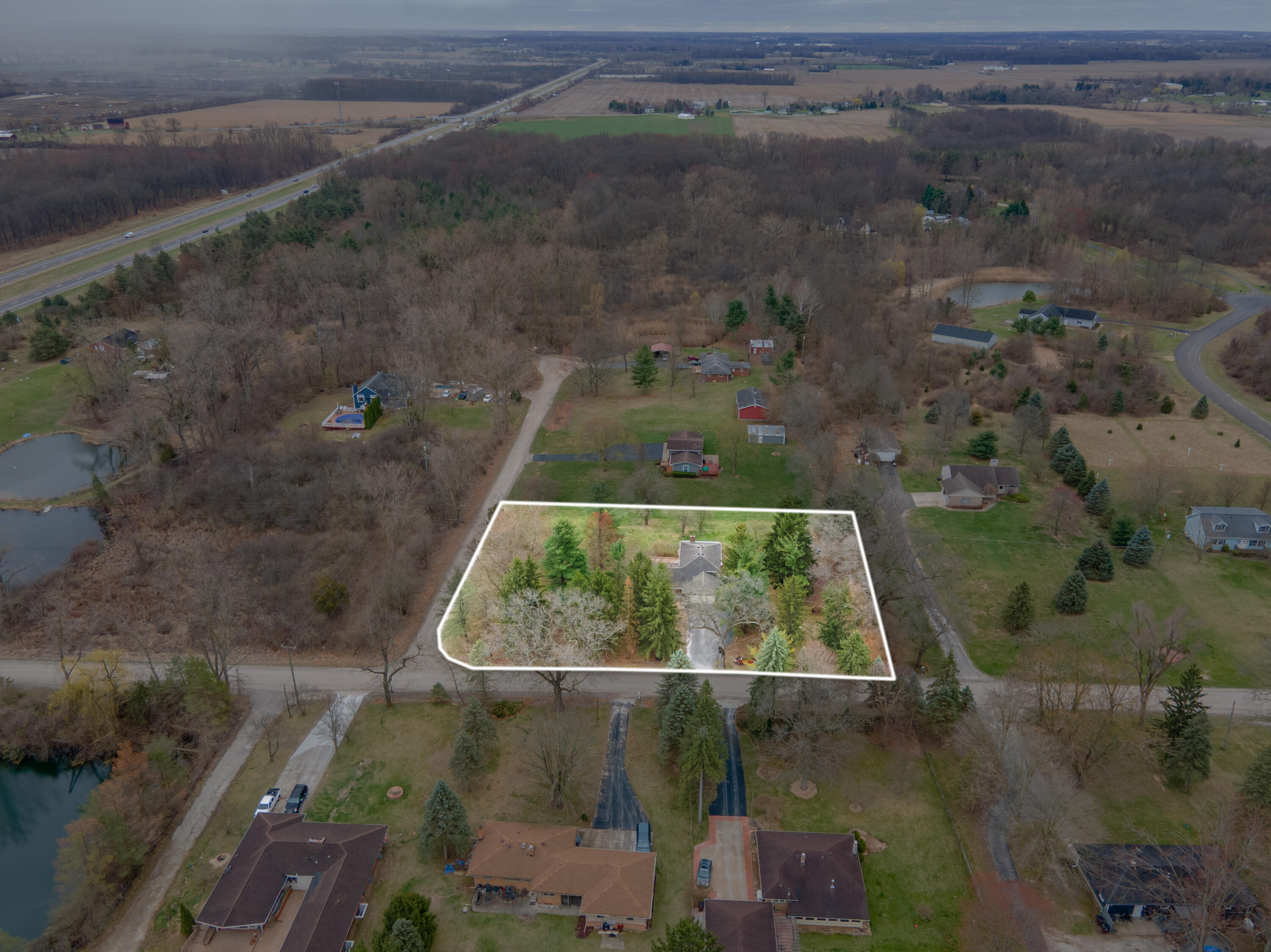 3514 Judd Road Milan, MI 48160 - Photo 58 of 72 DJI_0550 - Lot Lines