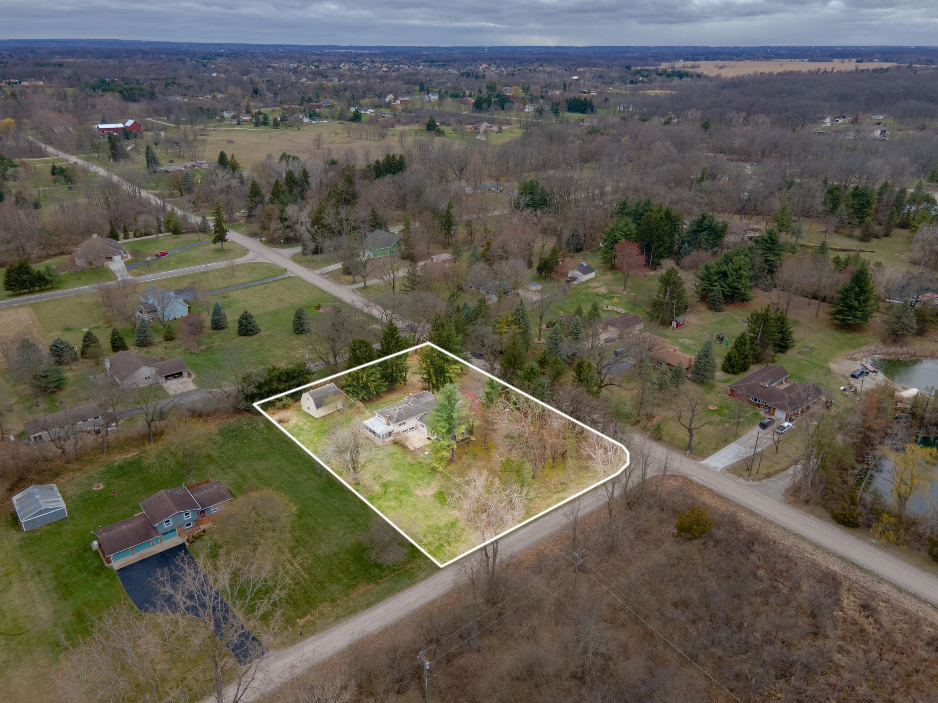 3514 Judd Road Milan, MI 48160 - Photo 63 of 72 DJI_0547 - Lot Lines