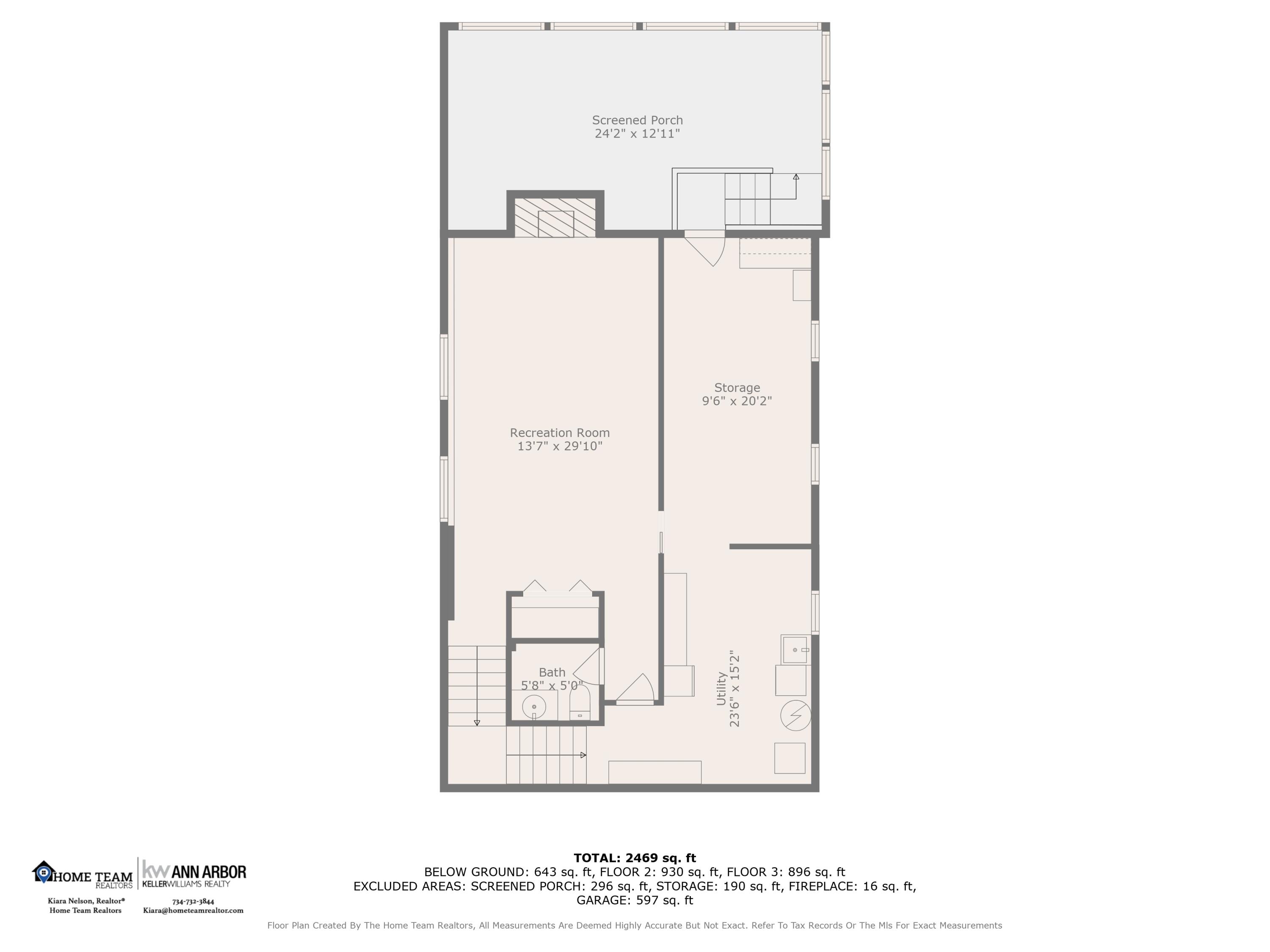 3514 Judd Road Milan, MI 48160 - Photo 69 of 72 2D Floor Plan for 3514 Judd Road