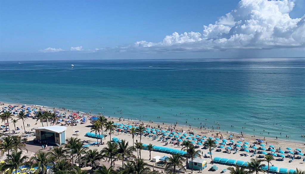 326 Madison Street, Unit 2 Hollywood, FL 33019 - Photo 25 of 27 a view of a lake