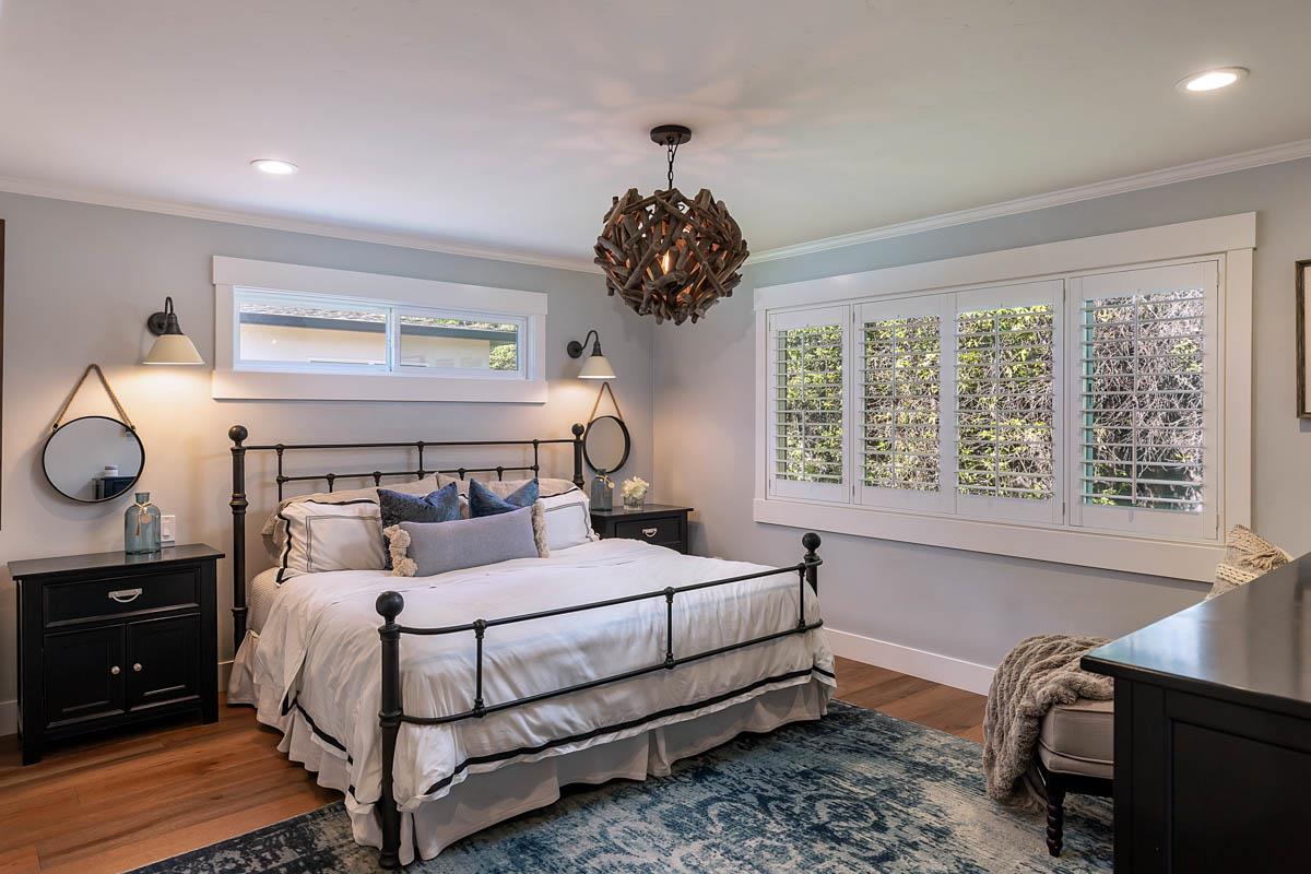 1489 Brookmill Road Los Altos, CA 94024 - Photo 17 of 43 a bedroom with a bed and a window