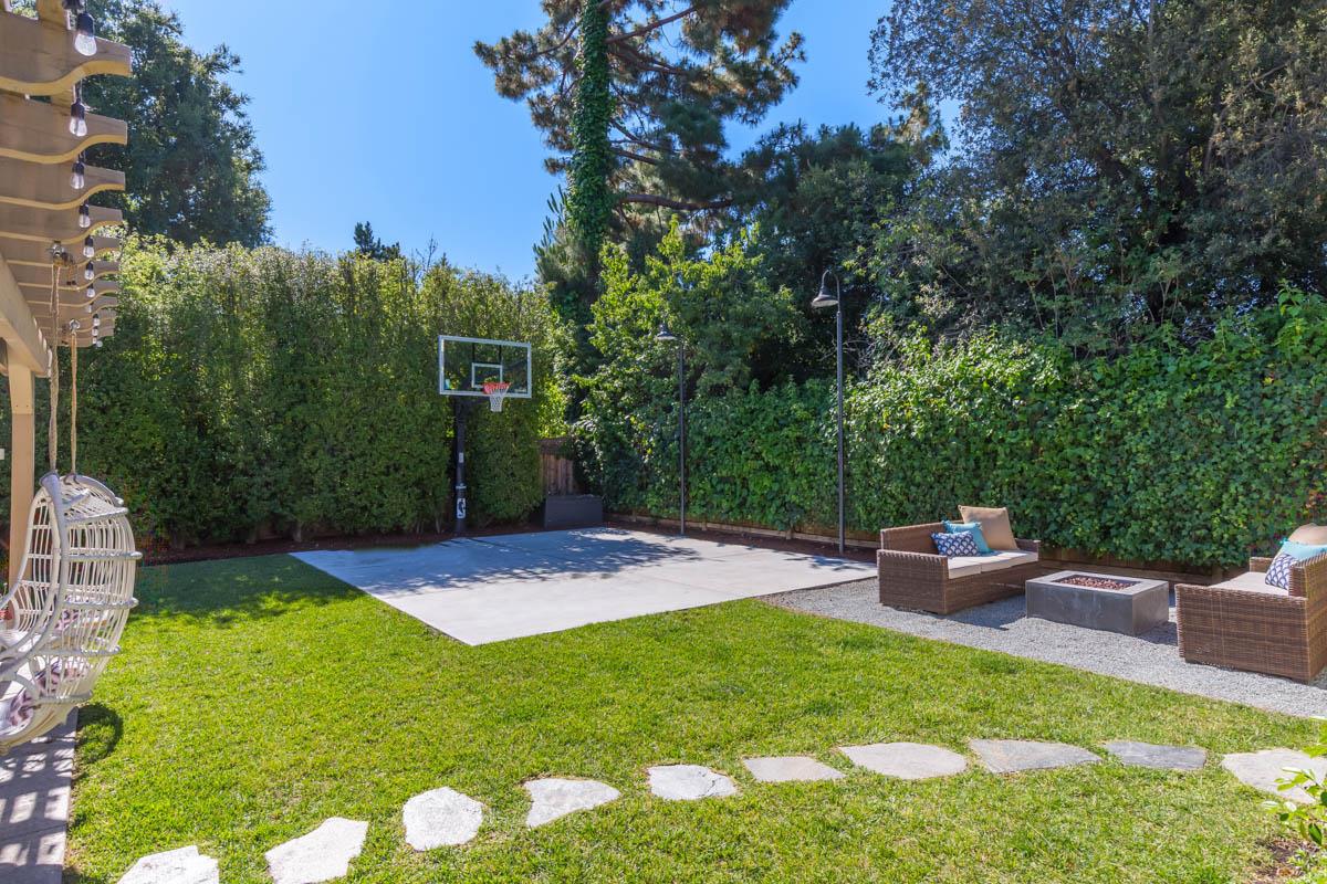 1489 Brookmill Road Los Altos, CA 94024 - Photo 31 of 43 a view of a backyard with garden