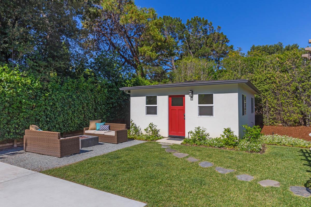 1489 Brookmill Road Los Altos, CA 94024 - Photo 33 of 43 a front view of a house with garden