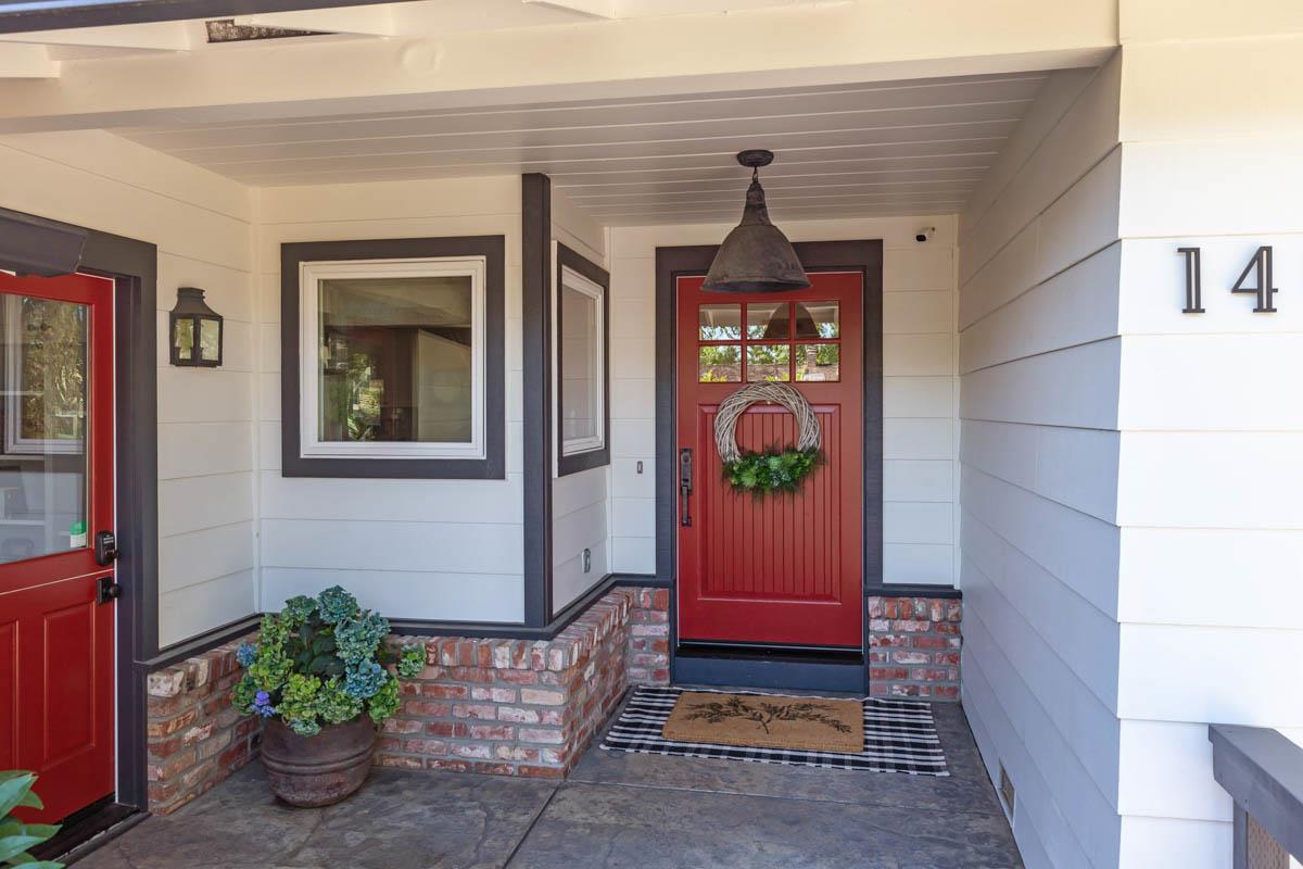 1489 Brookmill Road Los Altos, CA 94024 - Photo 7 of 43 a front view of a house