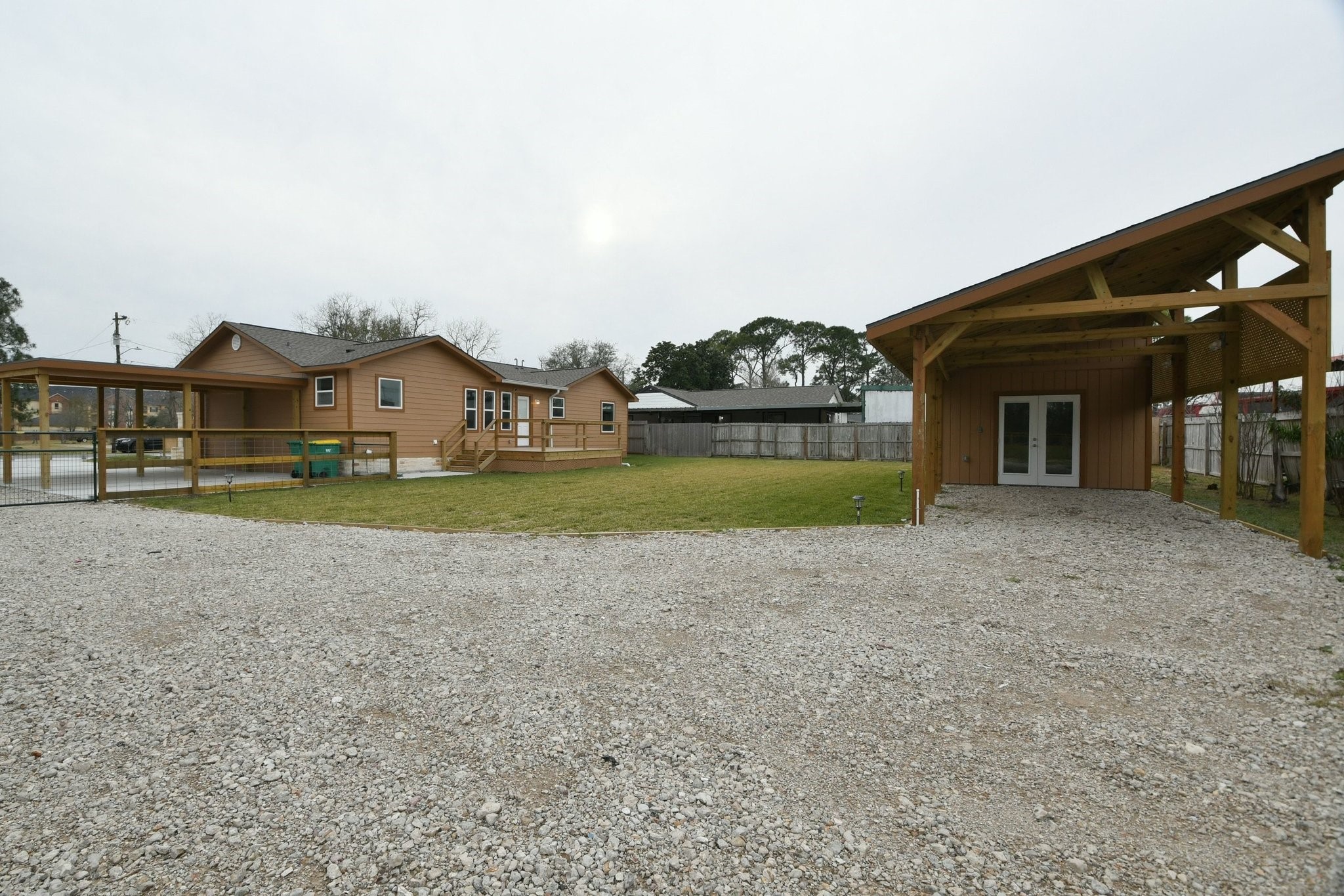 3200 Hoover Street La Marque, TX 77568 - Photo 27 of 31 a view of a house with a yard