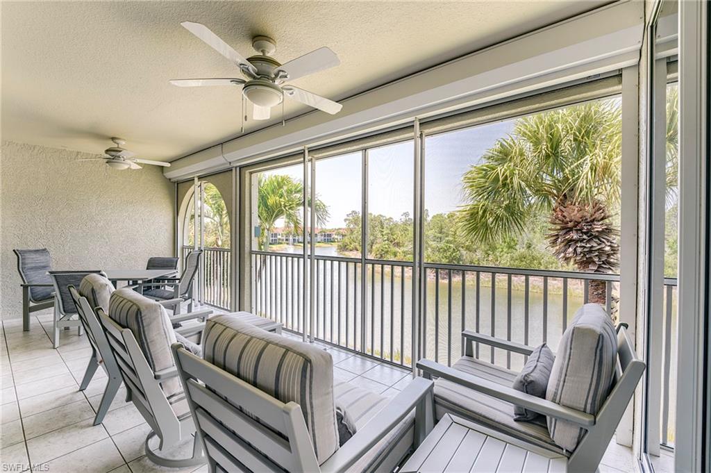 10751 Crooked River Road, Unit 202 Estero, FL 34135 - Photo 35 of 45 LANAI- THE BEST VIEW IN THE HOUSE