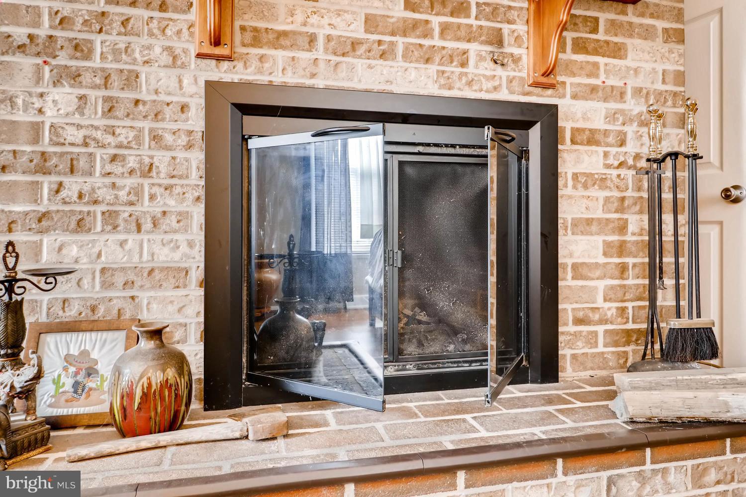 342 Old Joppa Road Fallston, MD 21047 - Photo 21 of 28 a view of a wooden door with a fireplace