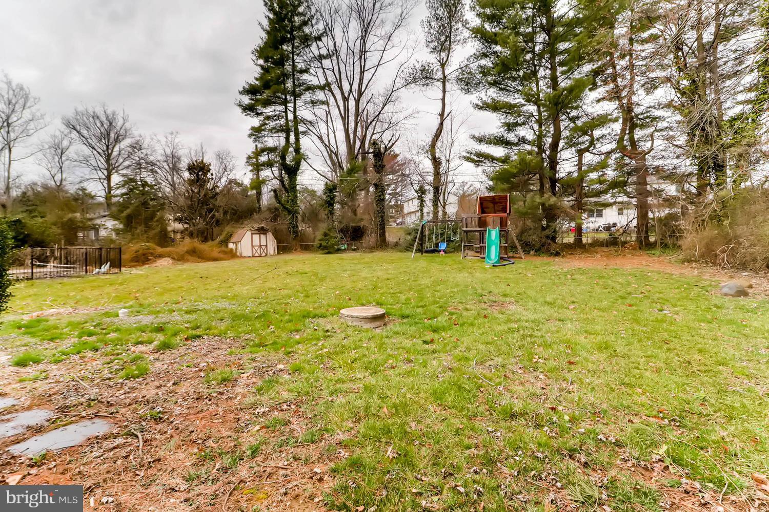 342 Old Joppa Road Fallston, MD 21047 - Photo 25 of 28 a view of yard with swimming pool and trees