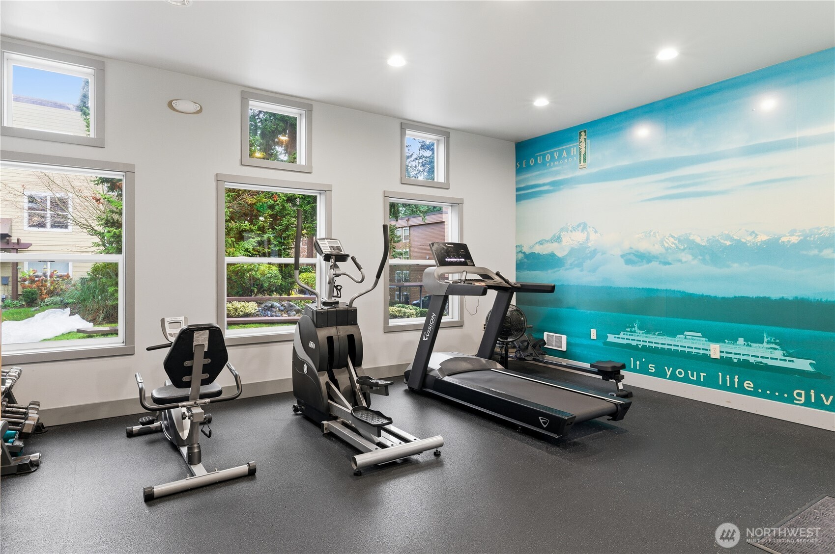 23015 Edmonds Way, Unit A214 Edmonds, WA 98020 - Photo 19 of 24 a view of a room with gym equipment