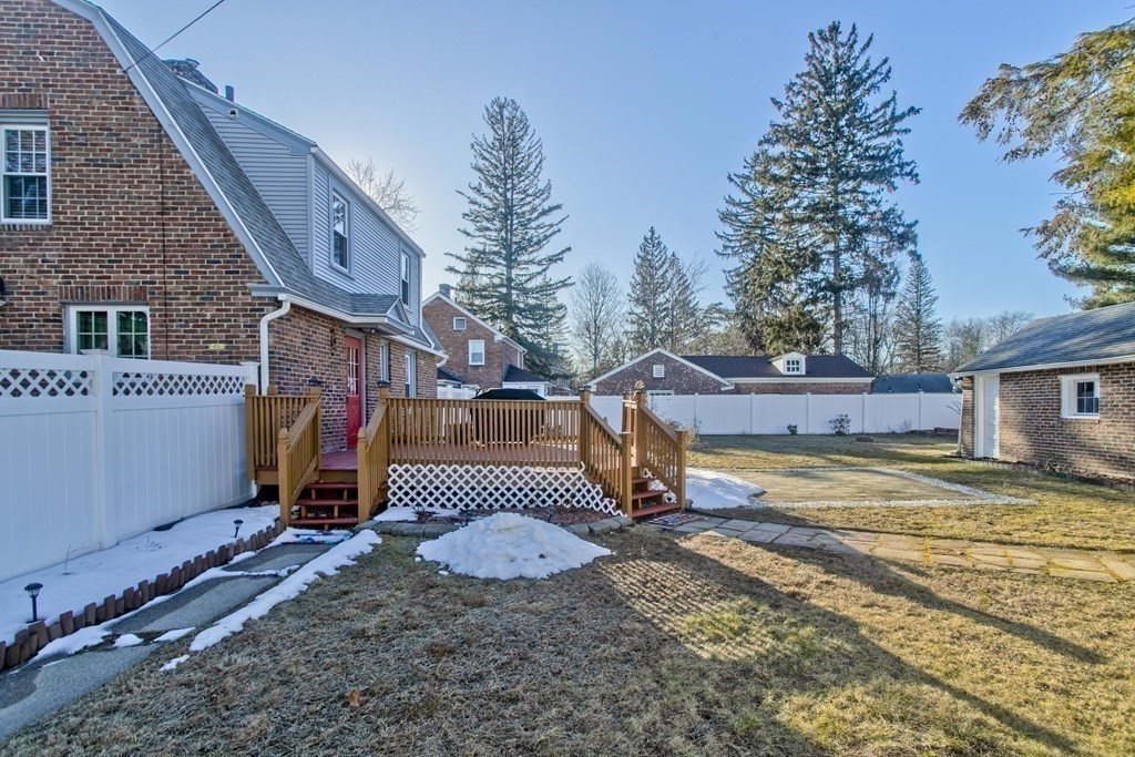 2020 Wilbraham Road Springfield, MA 01129 - Photo 30 of 37 a view of a house with backyard and trees