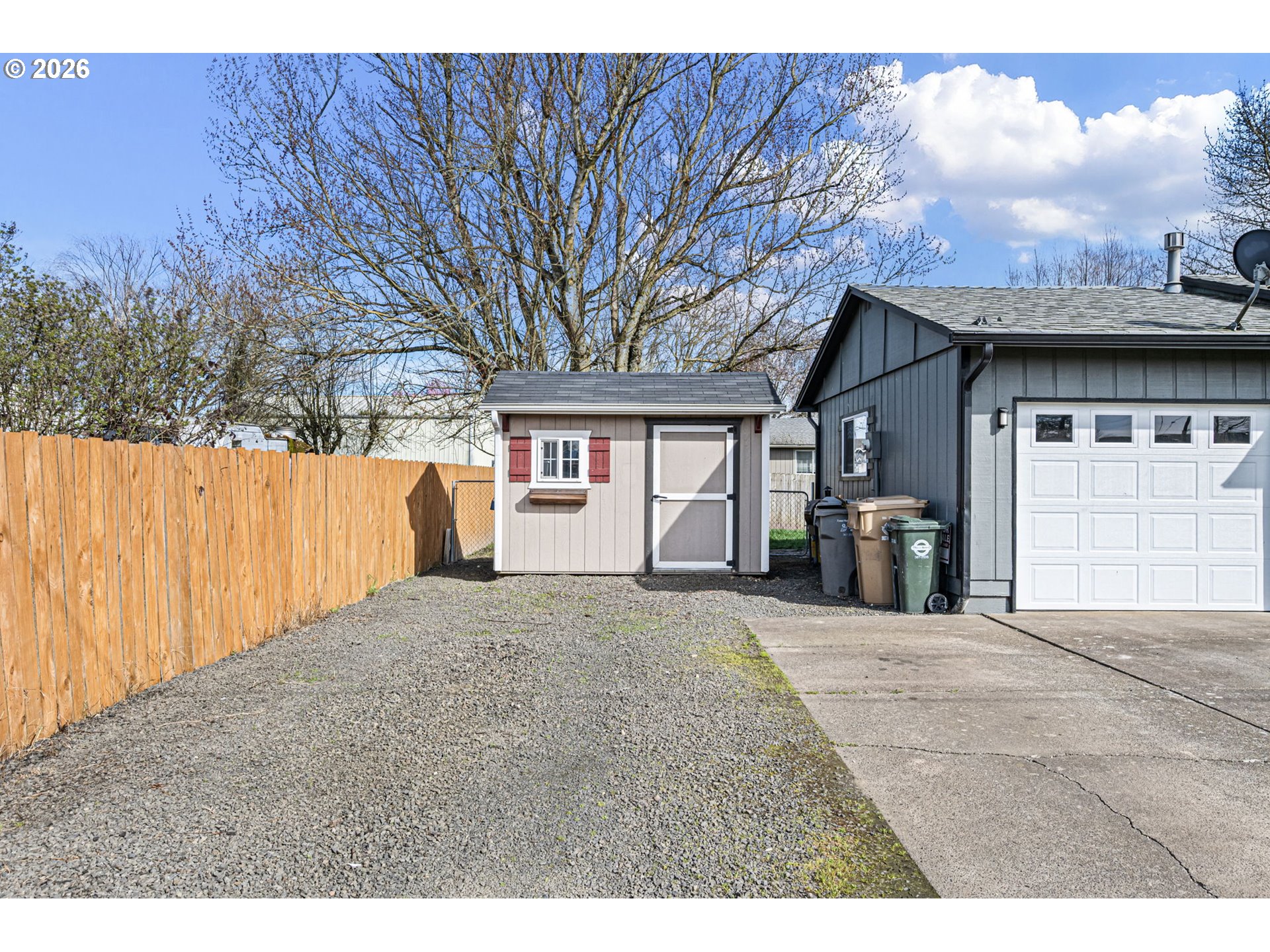 86 East 2nd Street Halsey, OR 97348 - Photo 35 of 36 a view of a house with a outdoor space