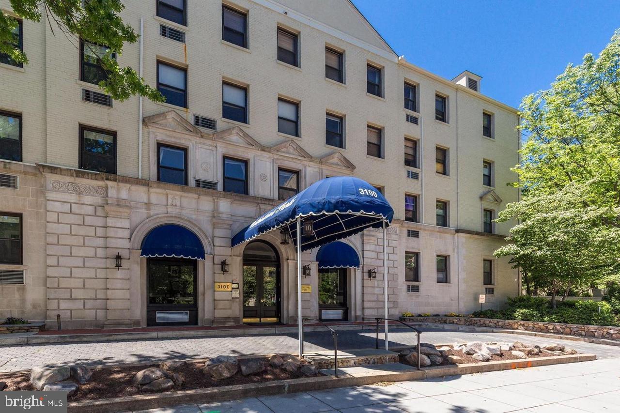 3100 Connecticut Avenue Northwest, Unit 419 Washington, DC 20008 - Photo 2 of 15 a front view of a building with street