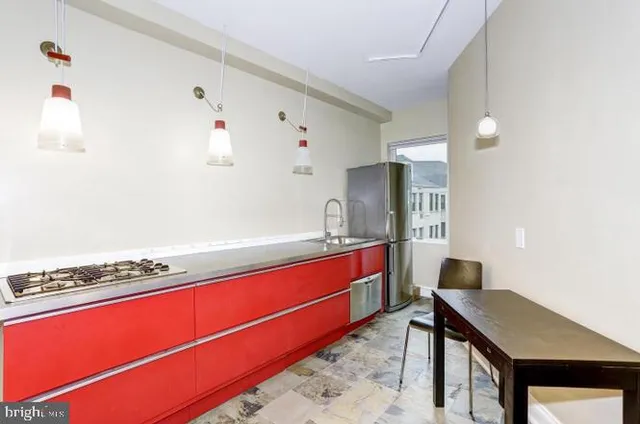 a room with furniture and window