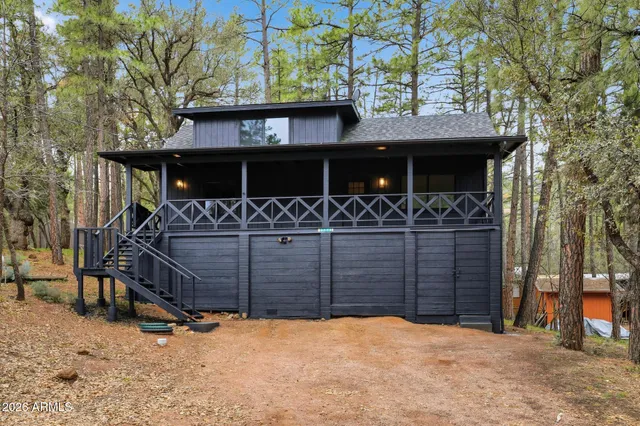 a view of wooden fence