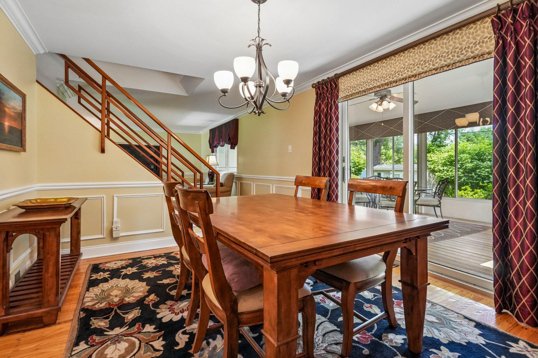 209 Upper Valley Road North Wales, PA 19454 - Photo 9 of 35 Dining room access to the 3-season room