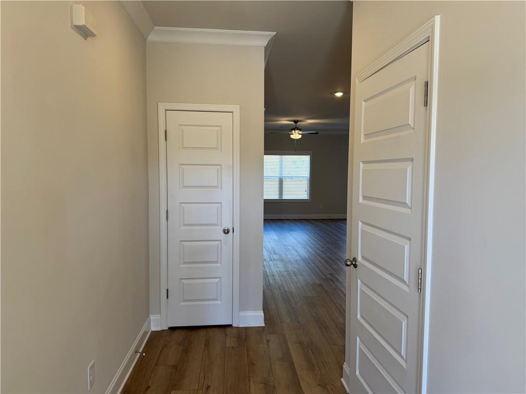 3772 Dover Run Lane Loganville, GA 30052 - Photo 4 of 36 wooden floor in an empty room