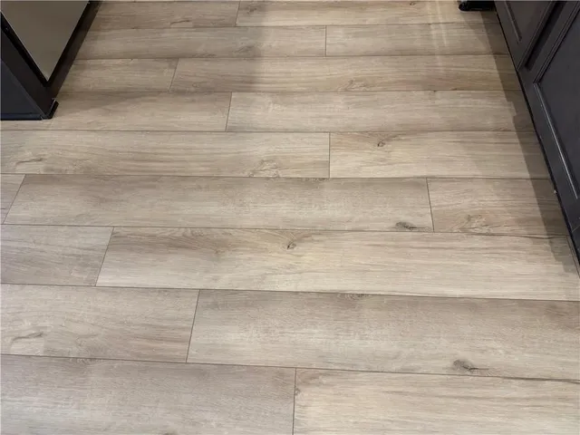 a close up of a mirror