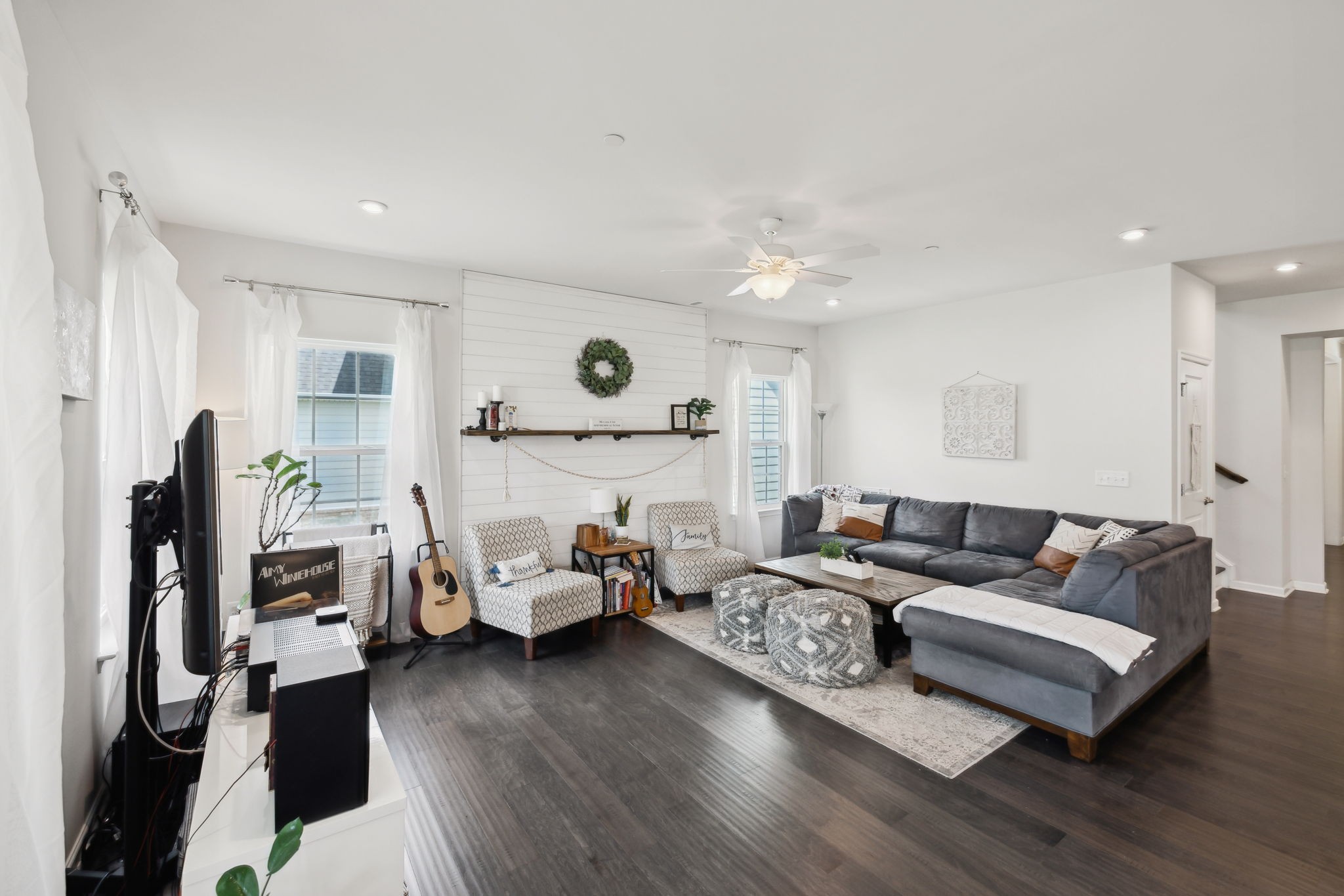 2030 Oglethorpe Drive Franklin, TN 37064 - Photo 18 of 54 a living room with furniture and a wooden floor