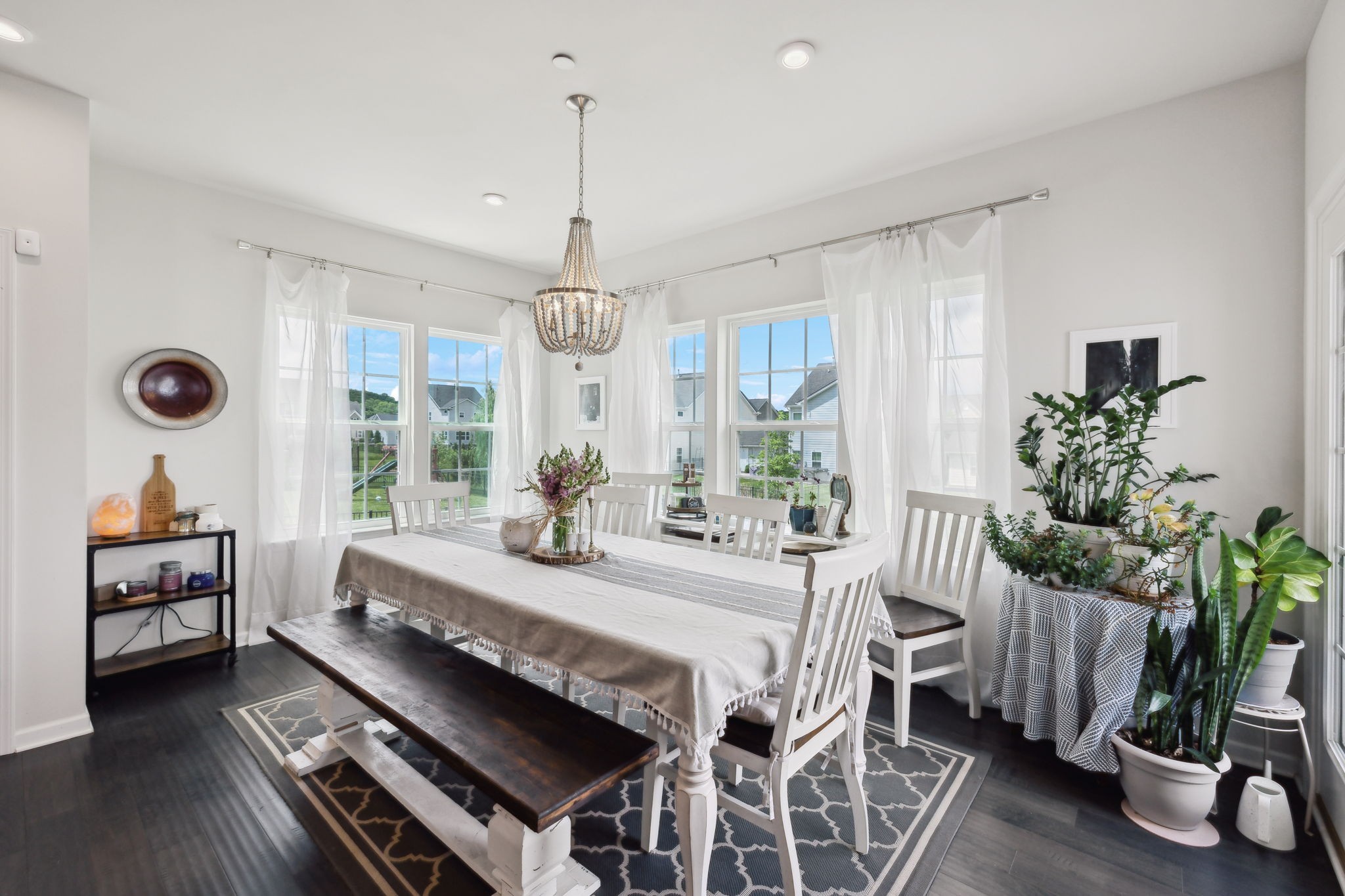 2030 Oglethorpe Drive Franklin, TN 37064 - Photo 27 of 54 a view of a dining room with furniture window and wooden floor