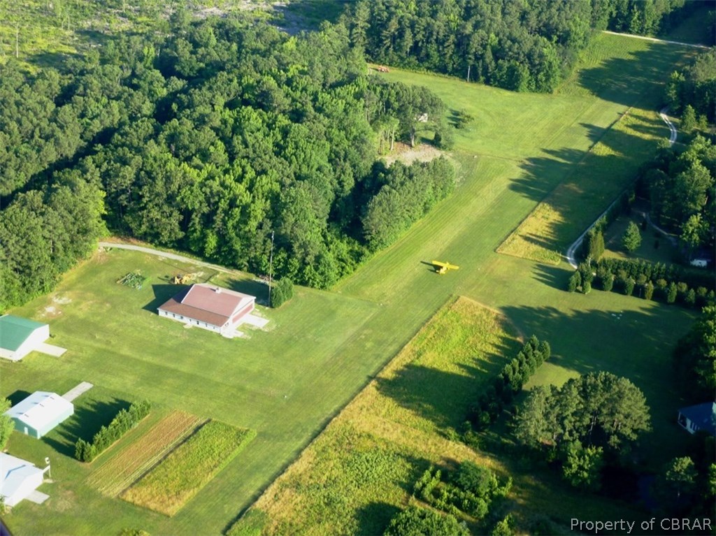 98 Flood Point Road Heathsville, VA 22473 - Photo 10 of 44 Runway from above.