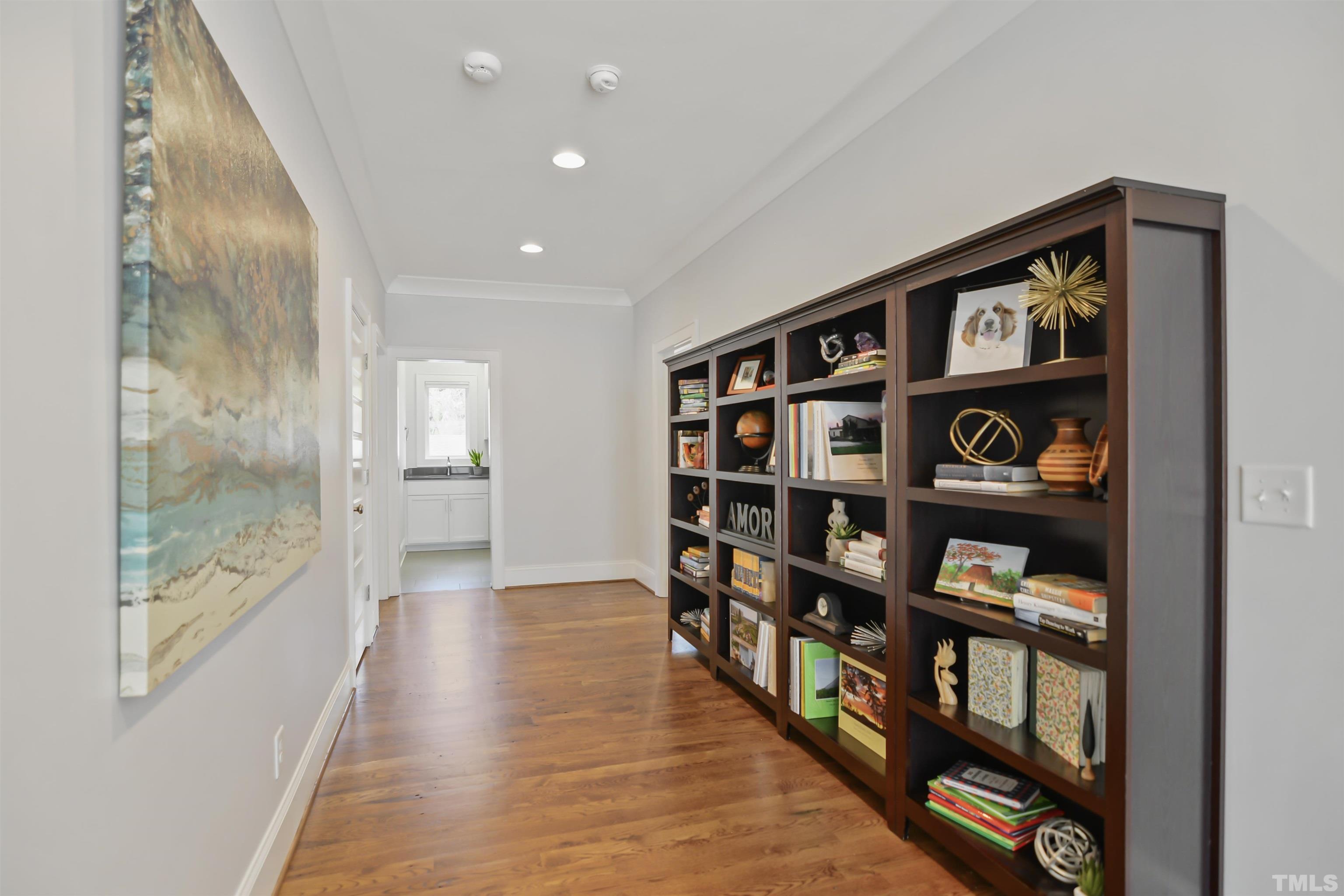 1012 Canterbury Road Raleigh, NC 27607 - Photo 29 of 51 a view of an entryway with wooden floor and door