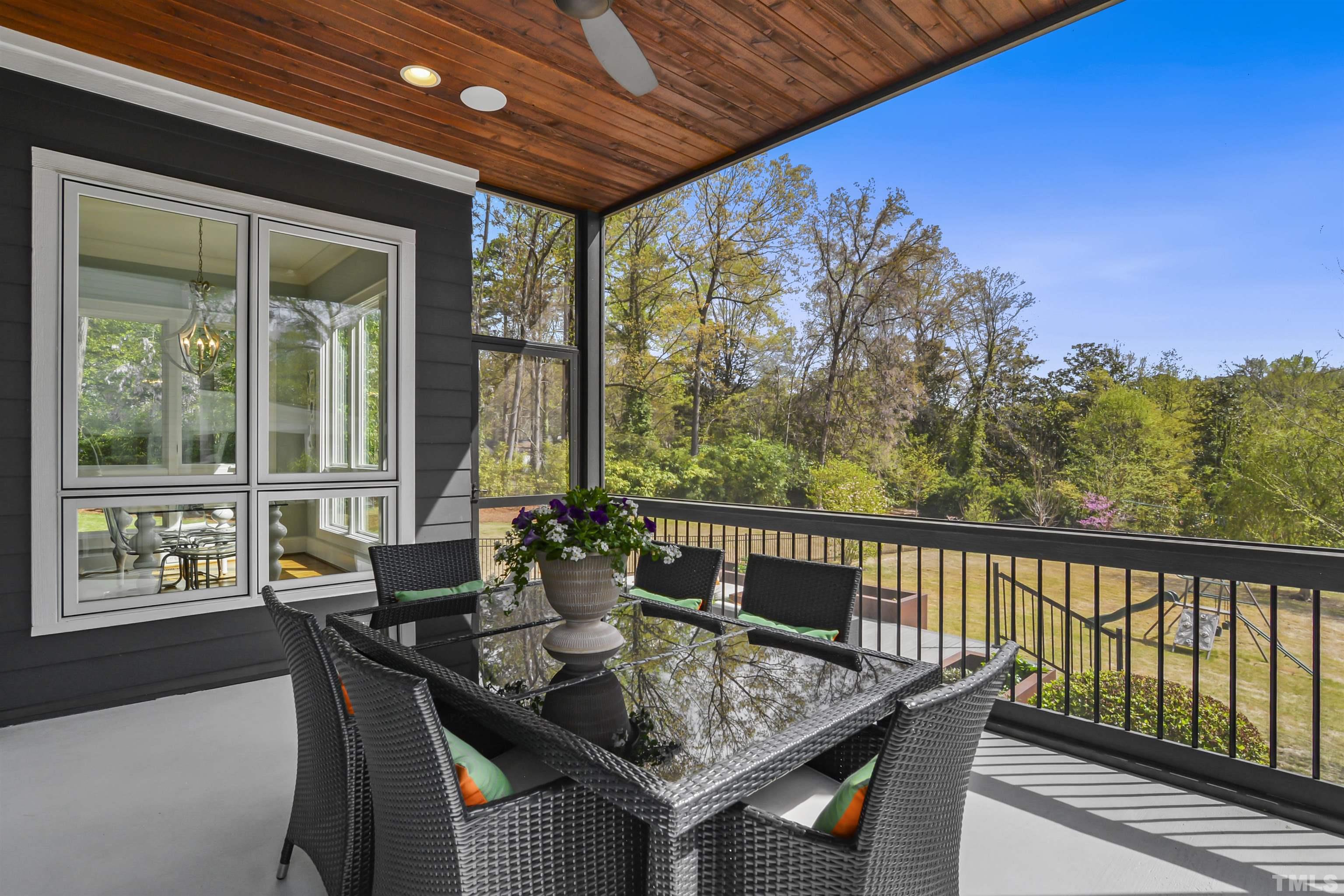 1012 Canterbury Road Raleigh, NC 27607 - Photo 39 of 51 a view of an outdoor dining space with furniture