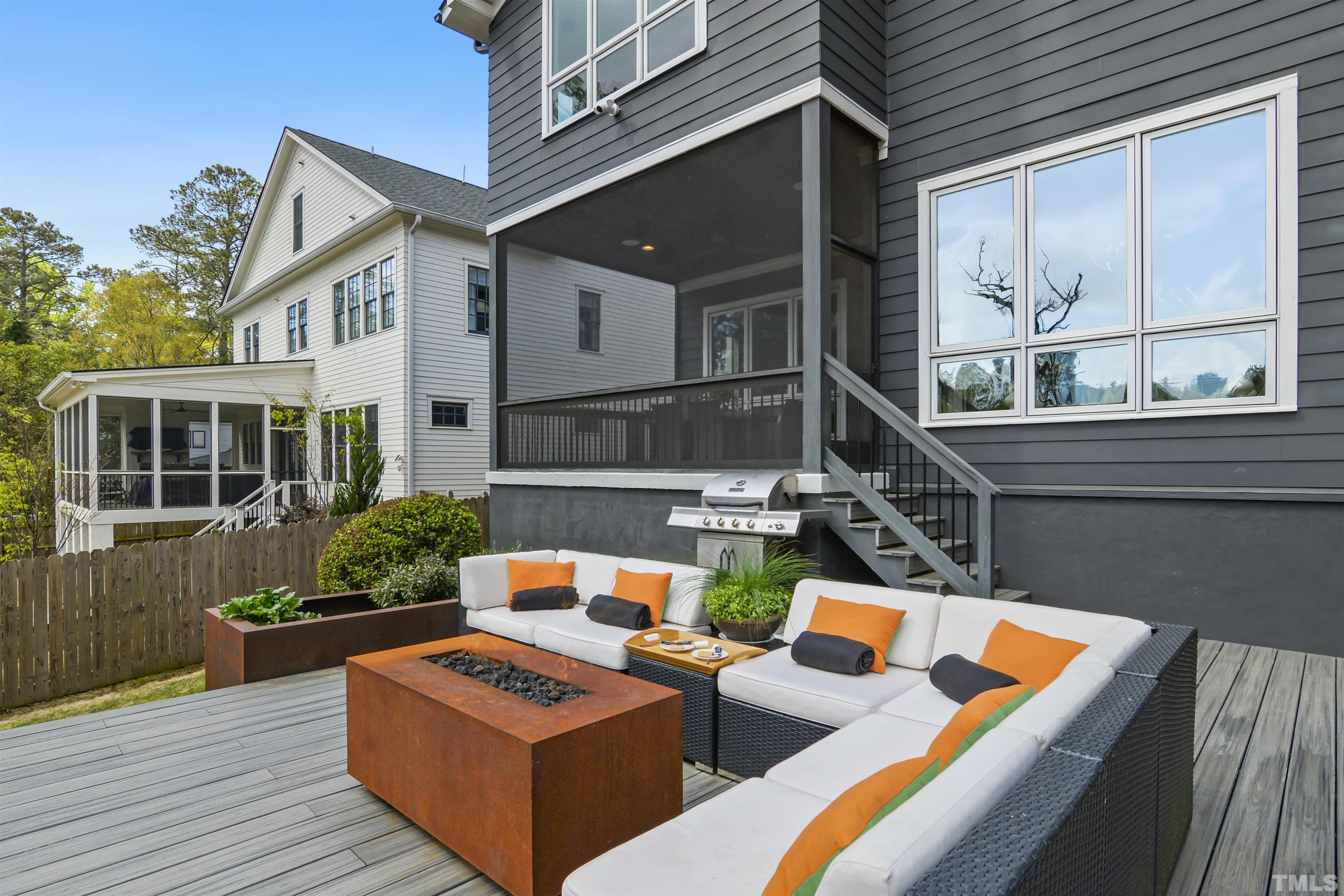 1012 Canterbury Road Raleigh, NC 27607 - Photo 40 of 51 a view of a couches in the patio of the house