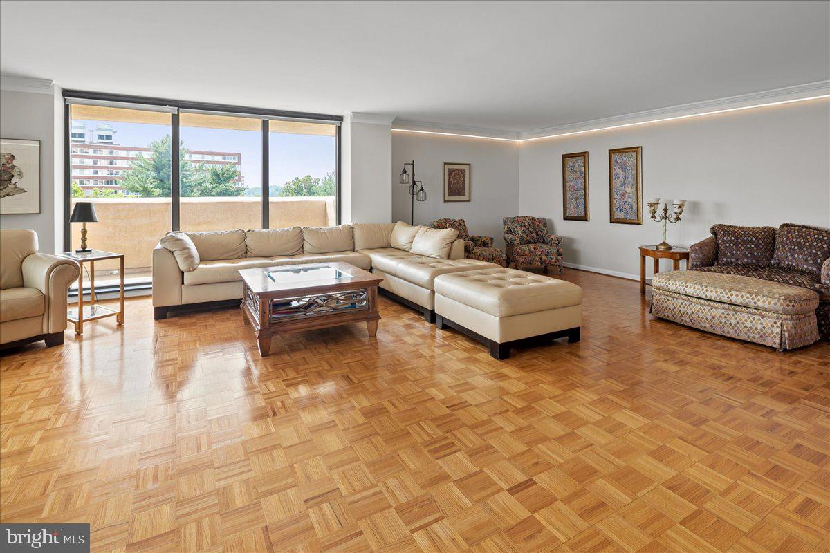 1101 South Arlington Ridge Road, Unit 402 Arlington, VA 22202 - Photo 10 of 61 Spacious living area with natural light.