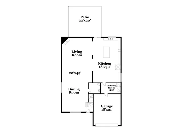 a picture of a wall with a white bench in it