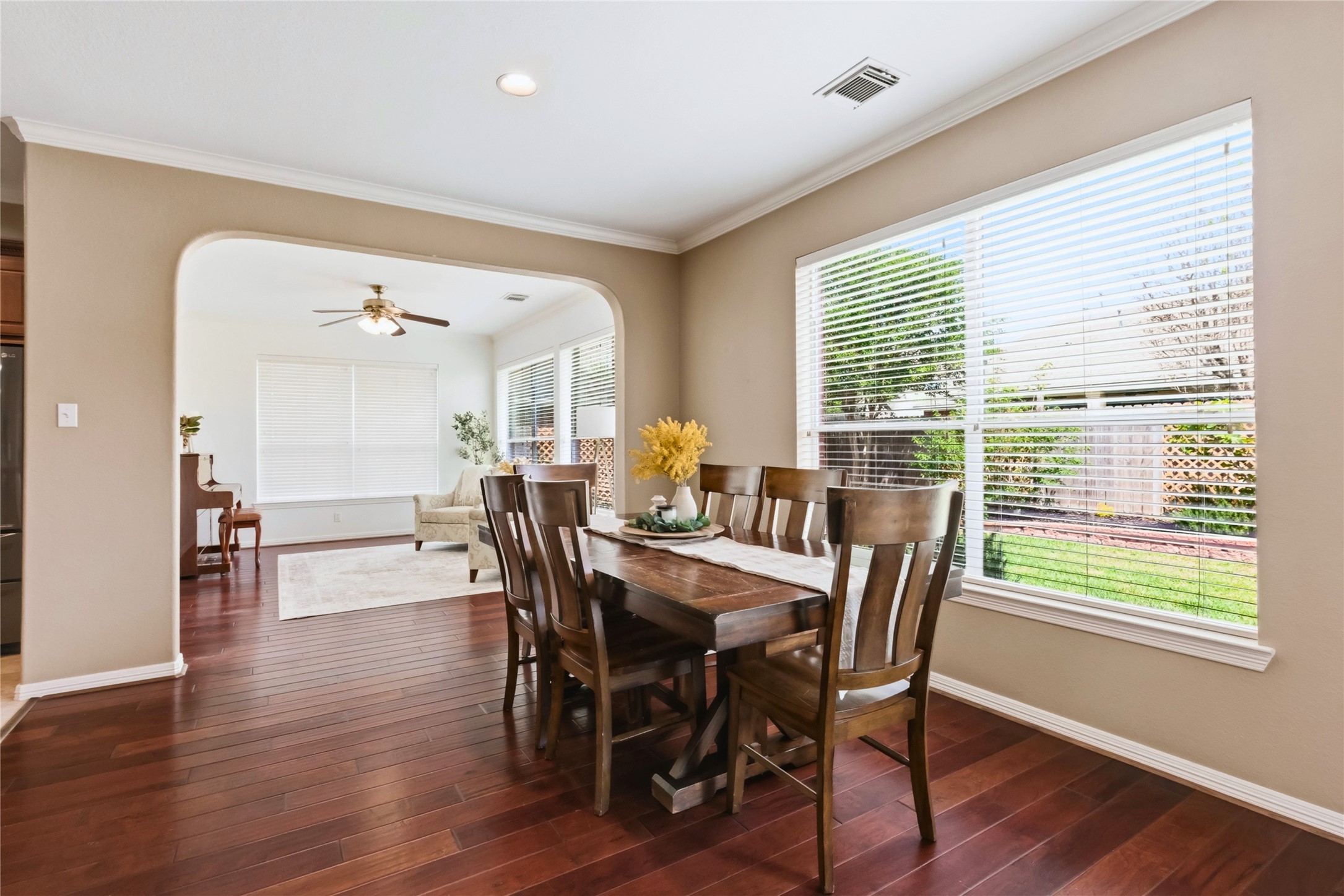 20722 Windrose Bend Drive Spring, TX 77379 - Photo 19 of 50 Enjoy relaxed dining in this inviting dining space just off the kitchen, perfect for everyday meals with a view.