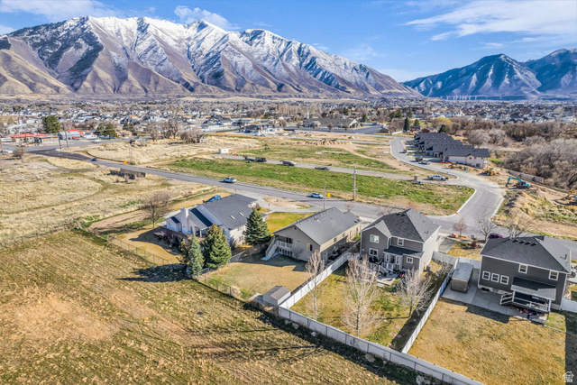 1836 West 800 North Mapleton, UT 84663 - Photo 32 of 38 Aerial view of residential area featuring mountains