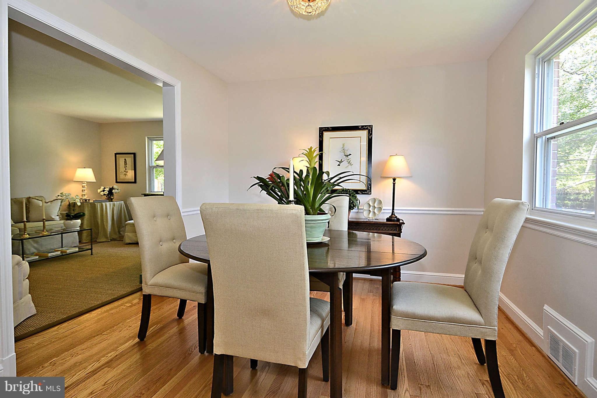 4502 Woodfield Road Kensington, MD 20895 - Photo 9 of 30 Dining Room