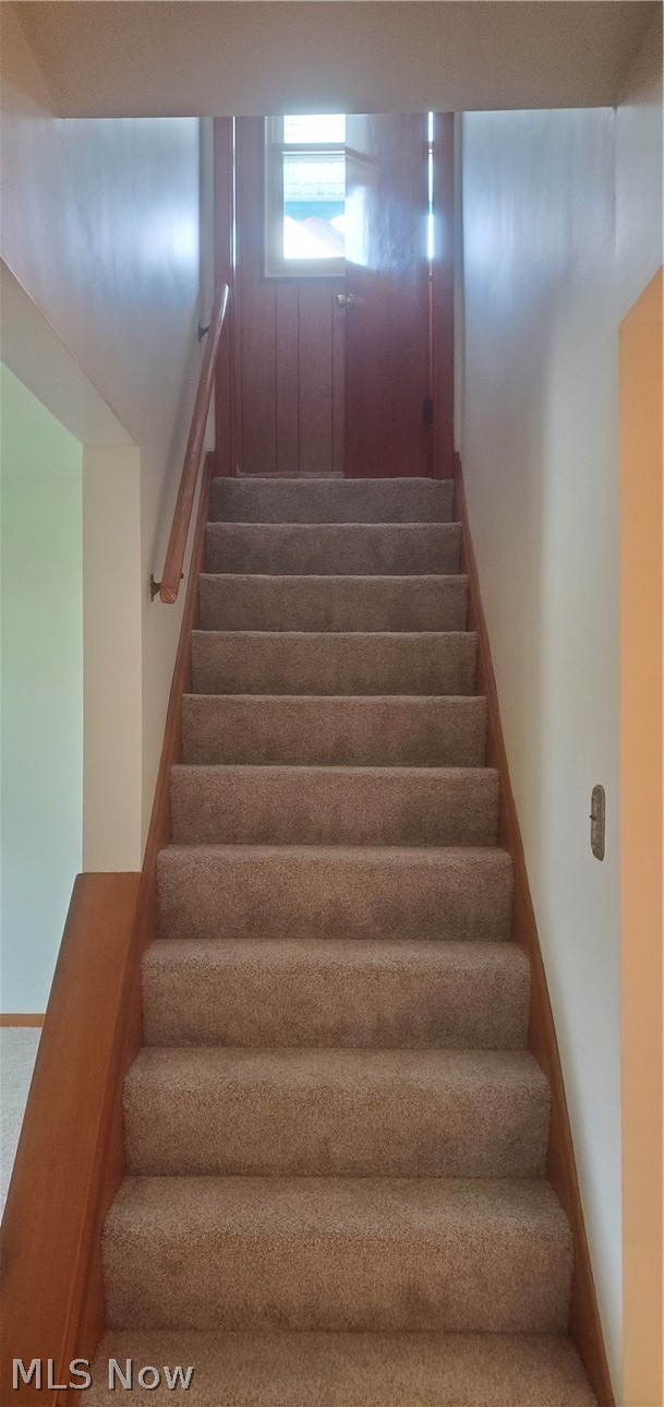 30037 Regent Road Wickliffe, OH 44092 - Photo 10 of 23 Stairway featuring carpet