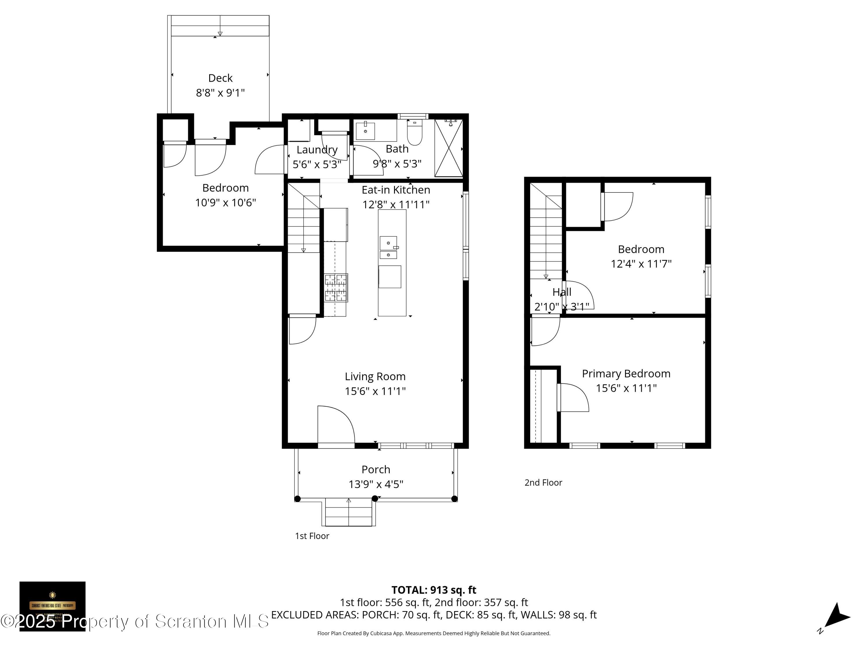 820 Oak Street Eynon, PA 18403 - Photo 27 of 27 all_floors_820_oak_street_eynon_with_dim