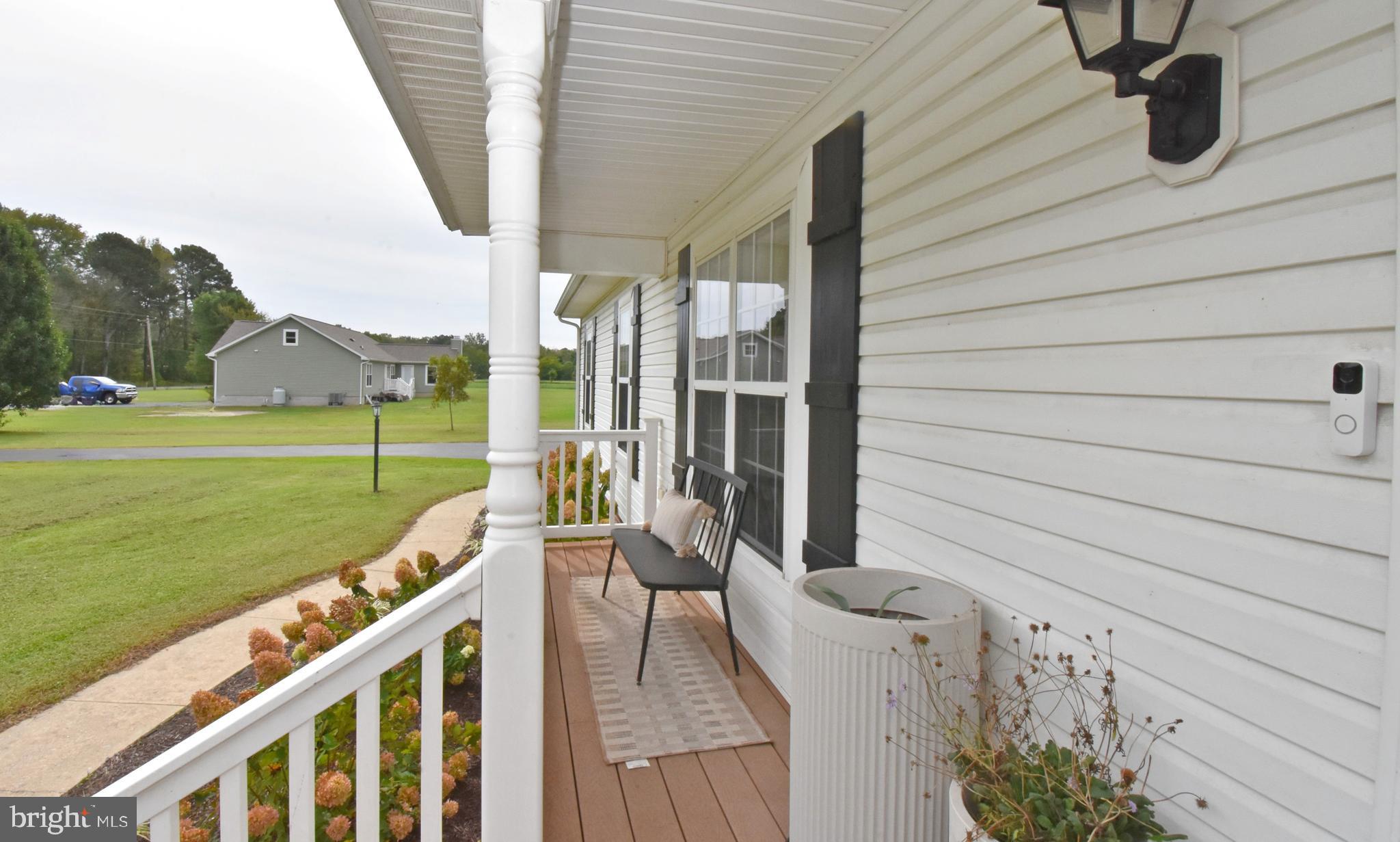 6600 Old Westover Marion Road Westover, MD 21871 - Photo 42 of 52 a view of a house with backyard and porch