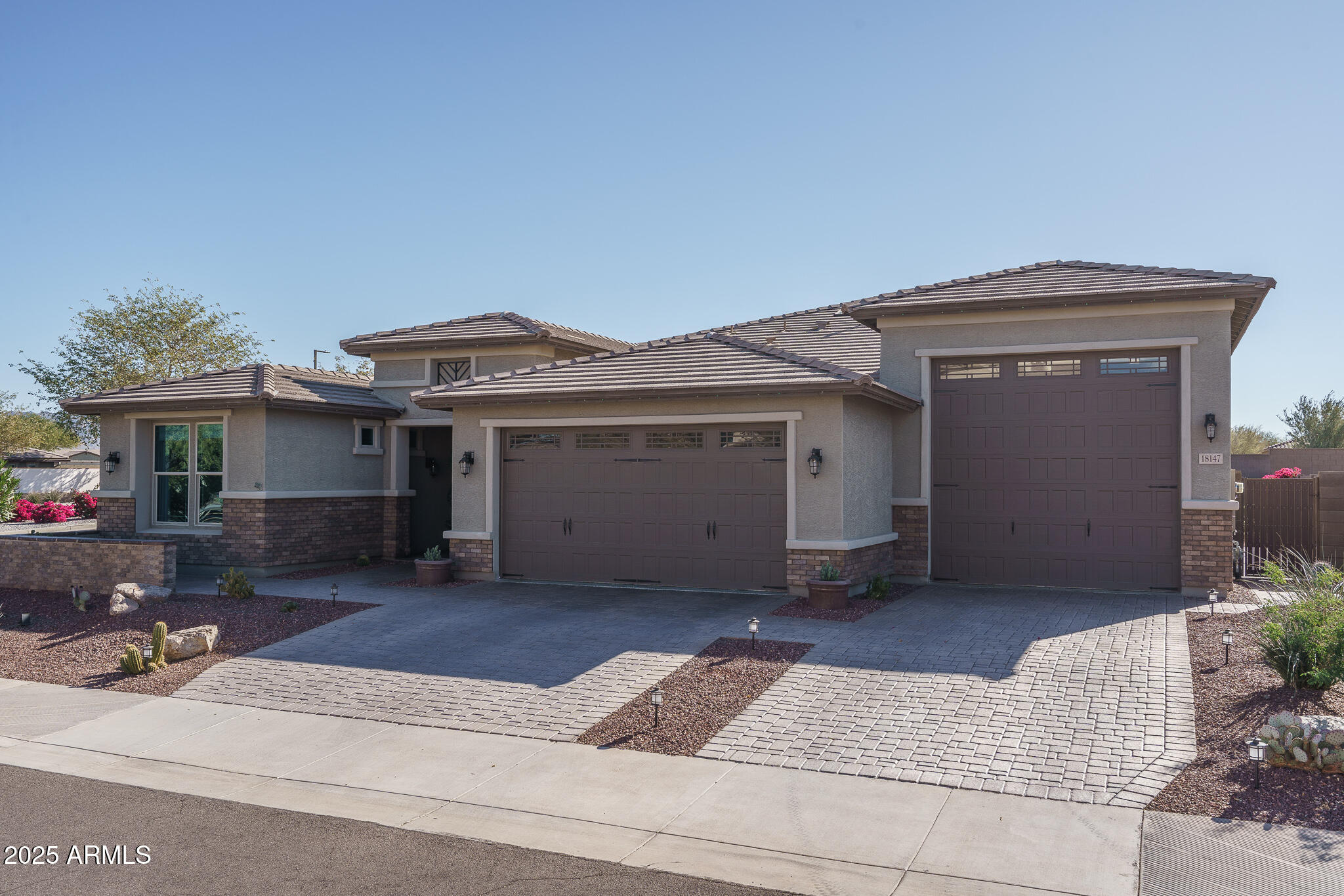 1) FRONT OF HOME