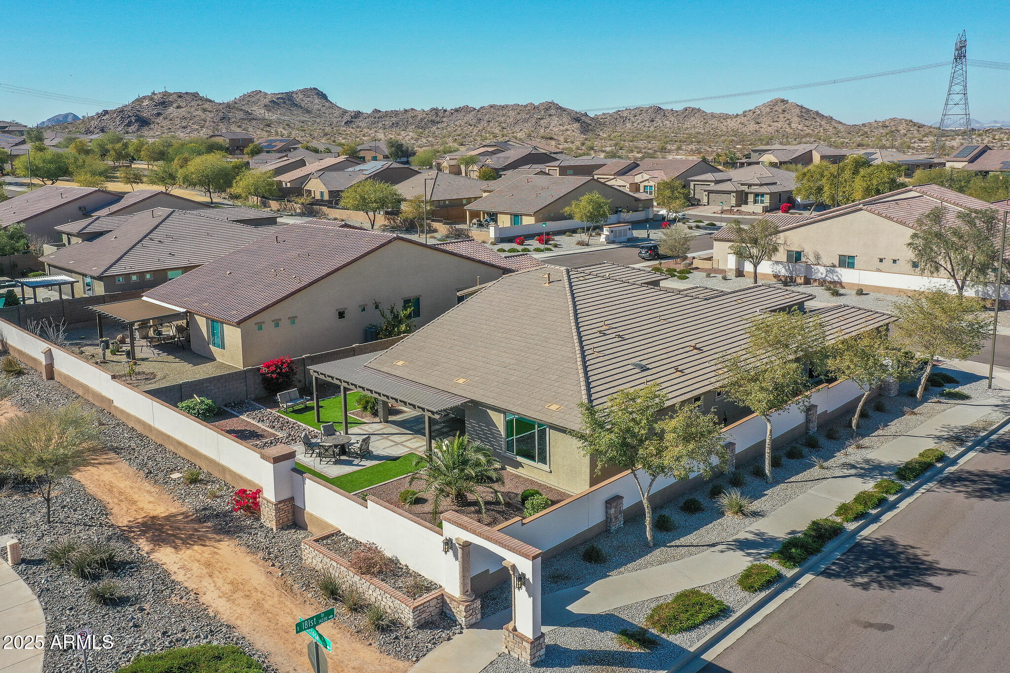 18147 West Sandy Road Goodyear, AZ 85338 - Photo 38 of 64 38) BACK AERIAL