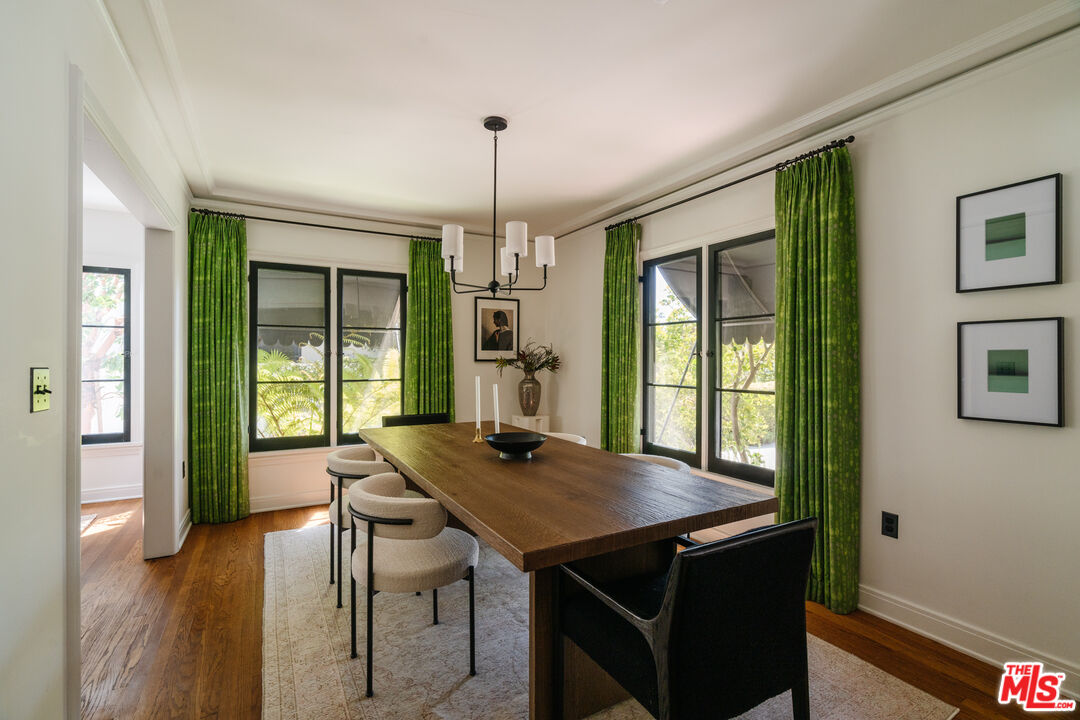 1175 Sonoma Drive Altadena, CA 91001 - Photo 12 of 68 a view of a dining room with furniture window and wooden floor