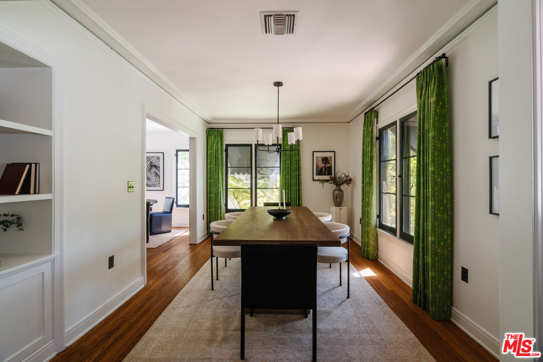 1175 Sonoma Drive Altadena, CA 91001 - Photo 13 of 68 a view of a dining room with furniture window and wooden floor