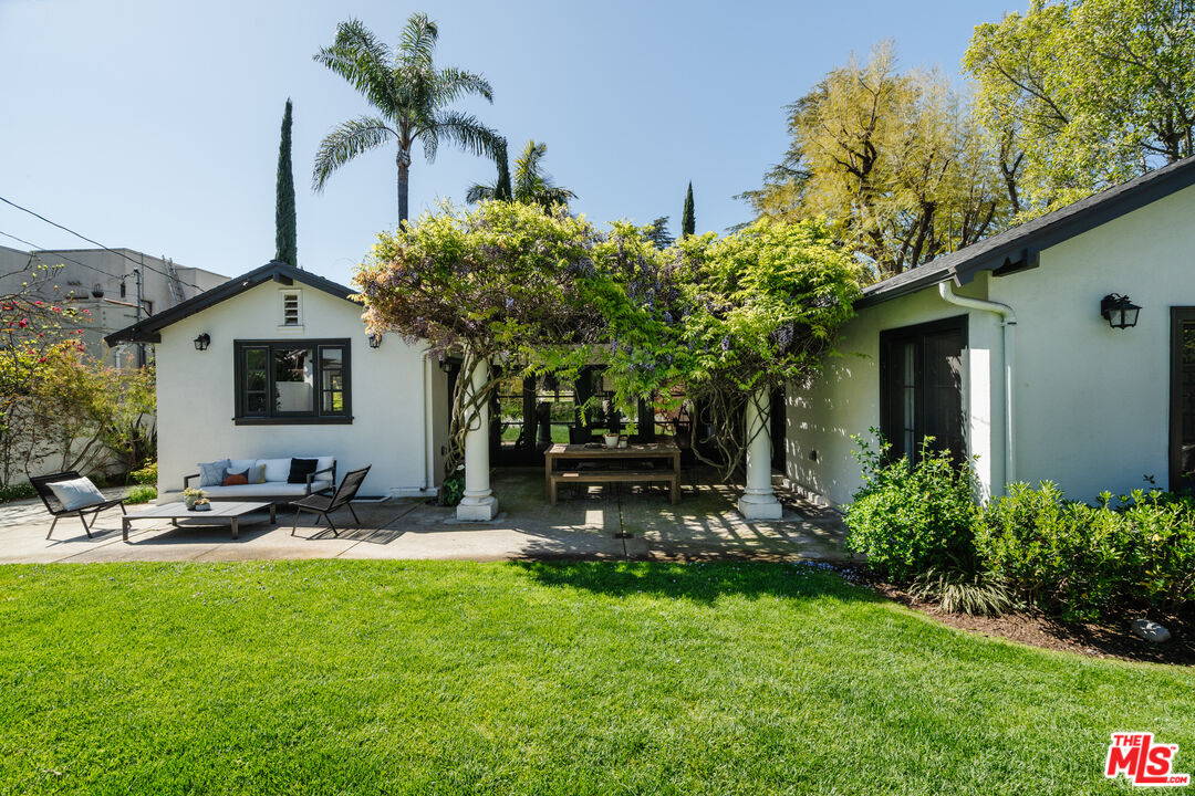 1175 Sonoma Drive Altadena, CA 91001 - Photo 56 of 68 a front view of a house with garden and sitting area