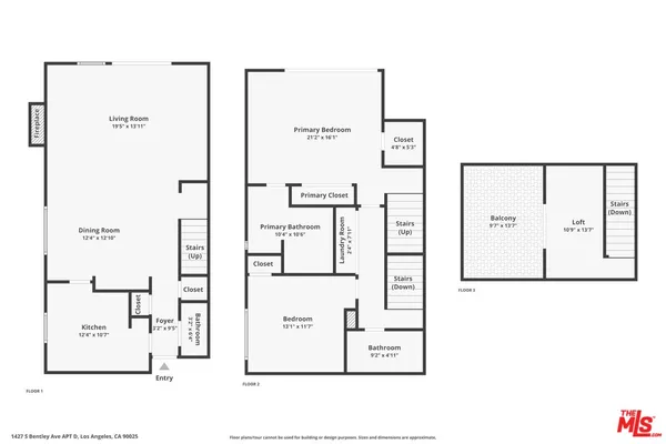 $999,000 | 1427 South Bentley Avenue, Unit D, Los Angeles, CA 90025
