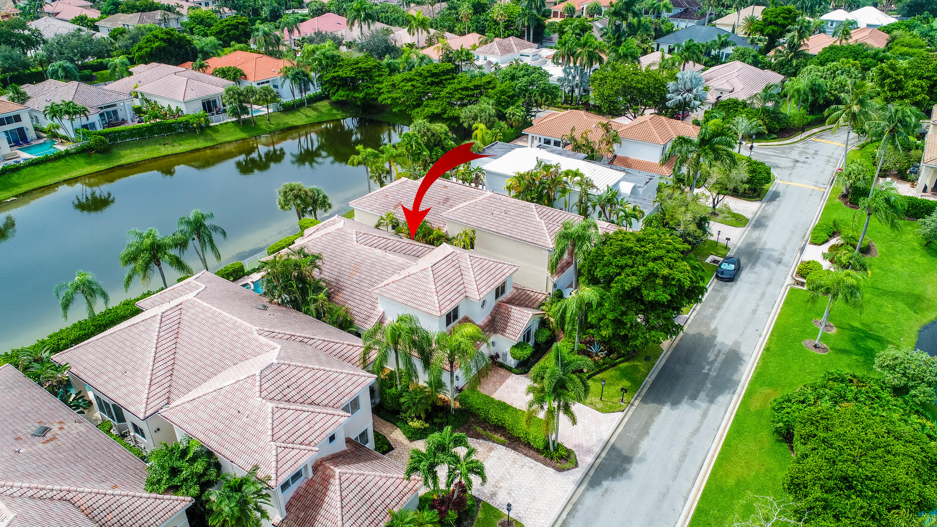 7100 Islegrove Place Boca Raton, FL 33433 - Photo 34 of 60 Drone