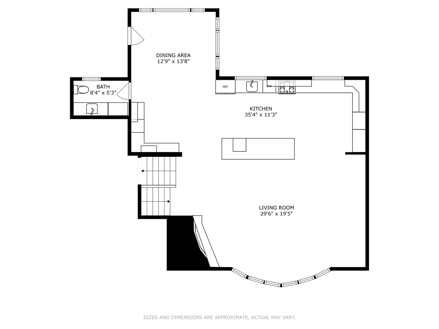 1644 Forest Drive Glenview, IL 60025 - Photo 12 of 14 a picture of a floor plan
