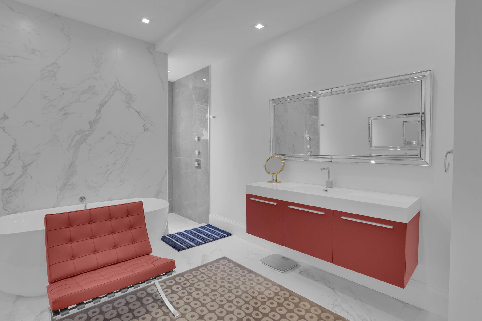 234 Northeast 4th Street Boca Raton, FL 33432 - Photo 47 of 72 a bedroom with a bed and a couch